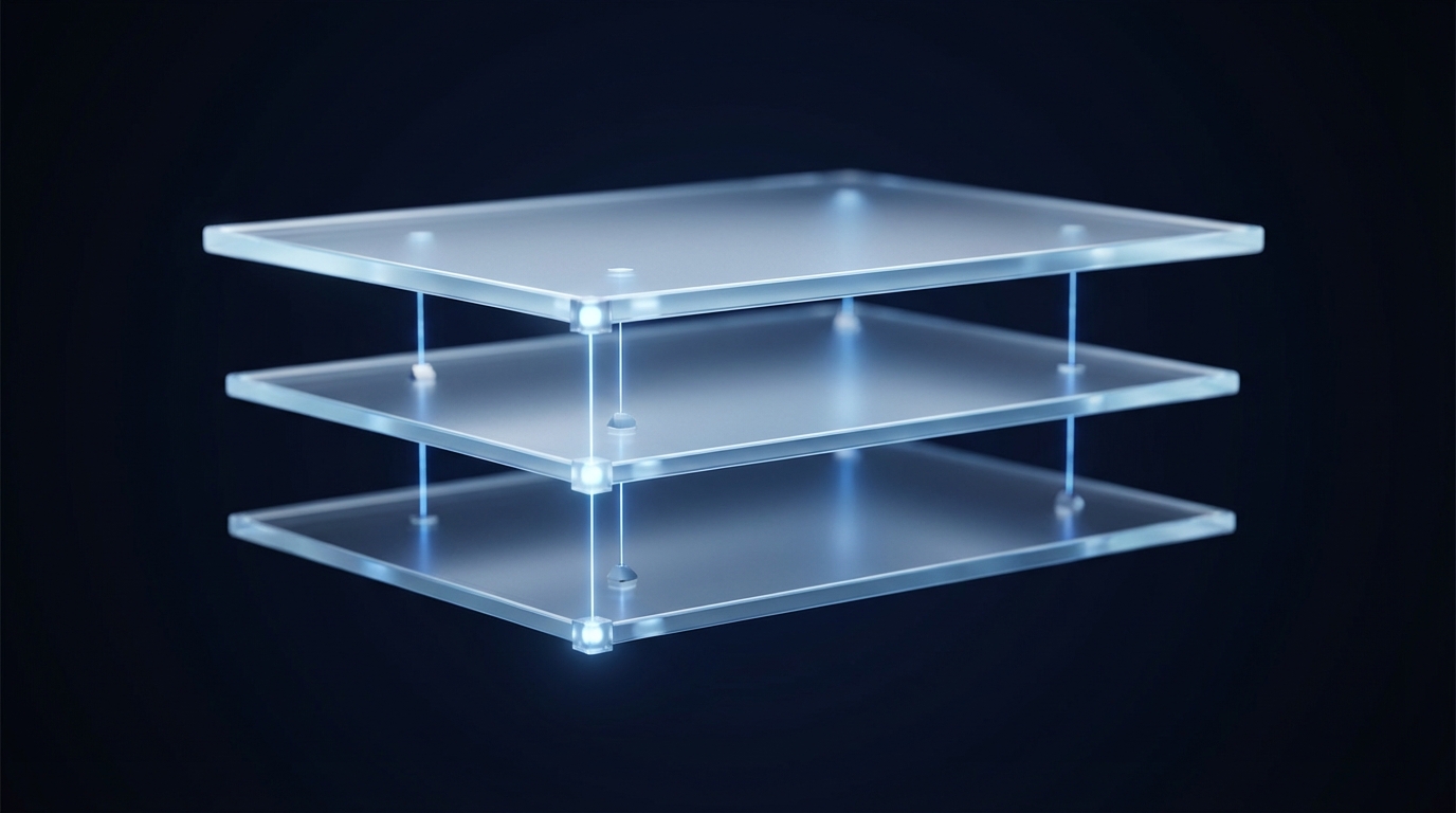 Abstract visualization of fault-tolerant memory architecture